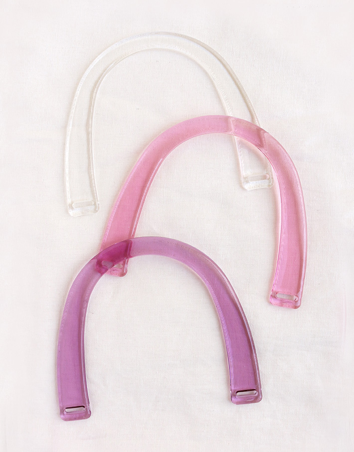 プラスチック 持ち手 リング W16×H14cm 2個入| つくる楽しみ | 手芸材料のネットショップ つくる楽しみ．ｃｏｍ