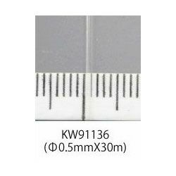 ビーズ用透明ゴム Ф0.5mm 30m巻