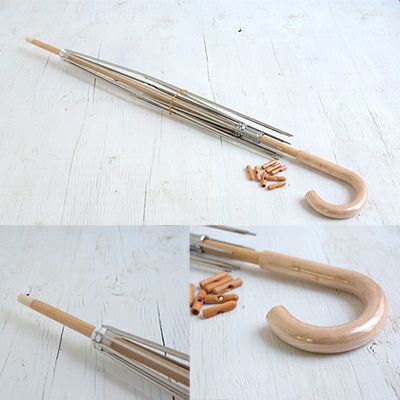 日傘骨組み(パラソル) 木製タイプ