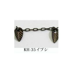 ネックレスチェーン ブラックニッケル　【1m単位の切売販売】