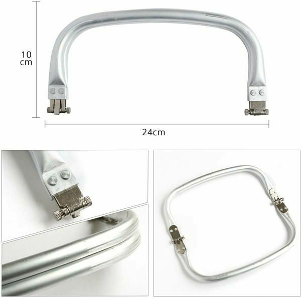 アルミバネ口金 ニューム口金 巾W24xH10cm 手芸材料のネットショップ つくる楽しみ．ｃｏｍ