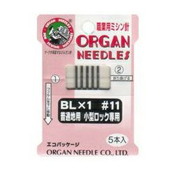 業務用　ロックミシン針　5本入 普通地用 小型ロック専用 BL-1 #11
