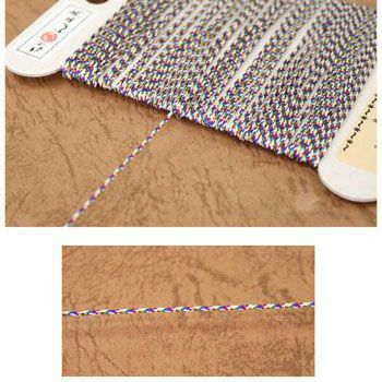 6色組紐　φ約1mm×10m巻