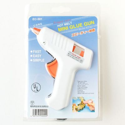 スピーディ接着！ミニグルーガン 電気用品安全法認定