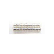 デリカビーズ ●丸 約3g 1.6mm(11/0) クリスタル銀引(シルバー)