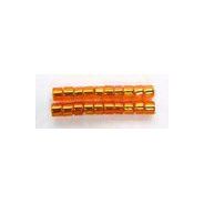 デリカビーズ ●丸 約3g 1.6mm(11/0) オレンジ銀引