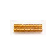 デリカビーズ ●丸 約3g 1.6mm(11/0) 金茶中染