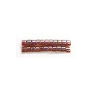 デリカビーズ ●丸 約3g 1.6mm(11/0) 金茶ゴールドラスターAB ブラウン