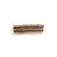 デリカビーズ ●丸 約3g 1.6mm(11/0) 金茶中染
