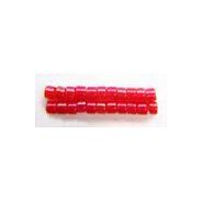 デリカビーズ ●丸 約3g 1.6mm(11/0) ライトレッド中染