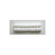 デリカビーズ ●丸 約3g 1.6mm(11/0) ツヤ消 白(ギョク)AB