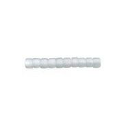デリカビーズ ●丸 約3g 1.6mm(11/0) ツヤ消クリスタル焼付ラスター