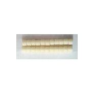 デリカビーズ ●丸 約3g 1.6mm(11/0) ツヤ消　クリームギョクAB