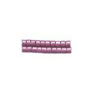 デリカビーズ ●丸 約3g 1.6mm(11/0) ツヤ消外銀メッキ着色