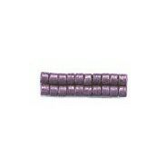 デリカビーズ ●丸 約3g 1.6mm(11/0) ツヤ消外銀メッキ着色