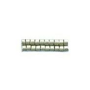 デリカビーズ ●丸 約3g 1.6mm(11/0) 半ツヤ消外銀メッキ着色
