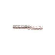 デリカビーズ ●丸 約3g 1.6mm(11/0) クリスタル銀引エナメル焼付