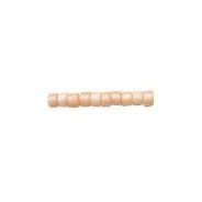 デリカビーズ ●丸 約3g 1.6mm(11/0) ツヤ消白ギョクエナメル焼付AB