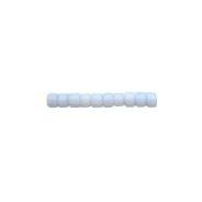 デリカビーズ ●丸 約3g 1.6mm(11/0) ツヤ消白ギョクエナメル焼付AB