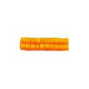 デリカビーズ ●丸 約3g 1.6mm(11/0) ツヤ消ライトオレンジギョク