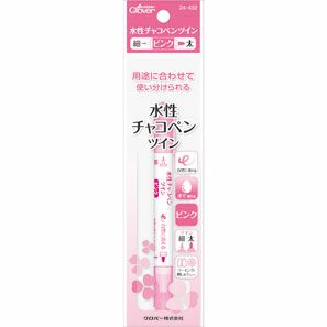 水性チャコペンツイン　ピンク　細・太