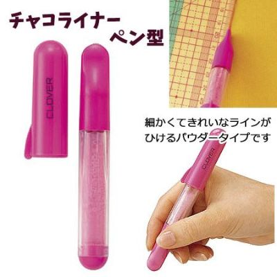 チャコライナーペン型　ピンク クロバー