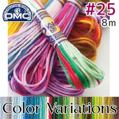 【25番･8m】DMC 刺繍糸 刺しゅう糸 ｶﾗｰﾊﾞﾘｴｰｼｮﾝArt.147 | つくる楽しみ 糸