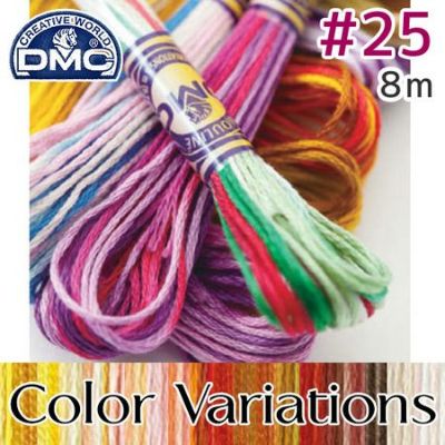 【25番･8m】DMC 刺繍糸 刺しゅう糸 ｶﾗｰﾊﾞﾘｴｰｼｮﾝArt.147 | つくる楽しみ 糸