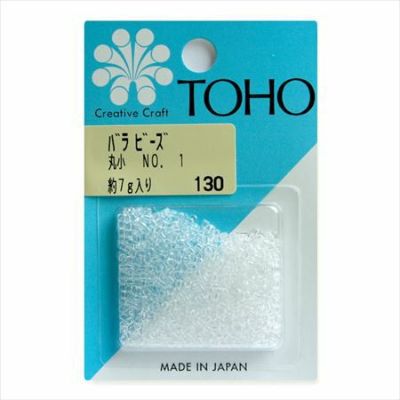 ビーズ バラビーズ 丸小 No.1　スキ