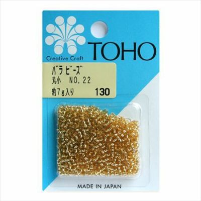 ビーズ バラビーズ 丸小 No.22　銀メッキ