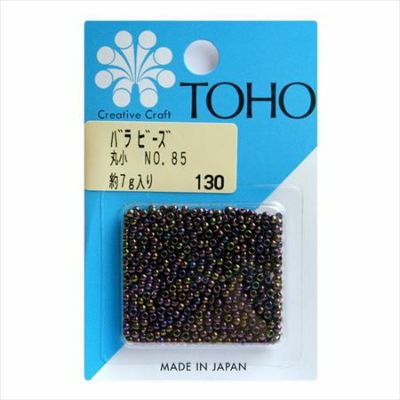 ビーズ バラビーズ 丸小 No.85　玉虫