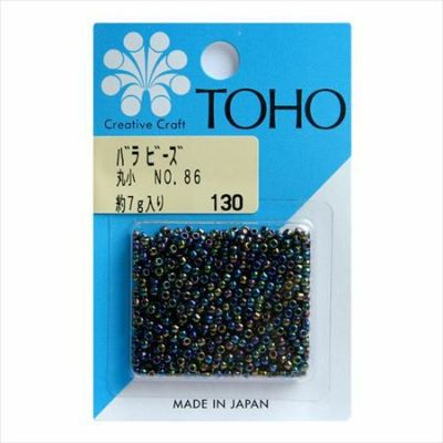 ビーズ バラビーズ 丸小 No.86　玉虫