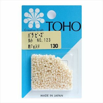ビーズ バラビーズ 丸小 No.123　砡ラスター