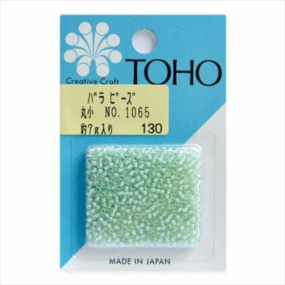 ビーズ バラビーズ 丸小 No.1065　着色ラスター