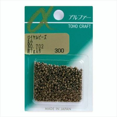 ビーズ ロイヤルビーズ 丸小 No.702　高級玉虫・つや消し