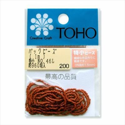 ビーズ 糸通しビーズ 特小　NO.46L　砡