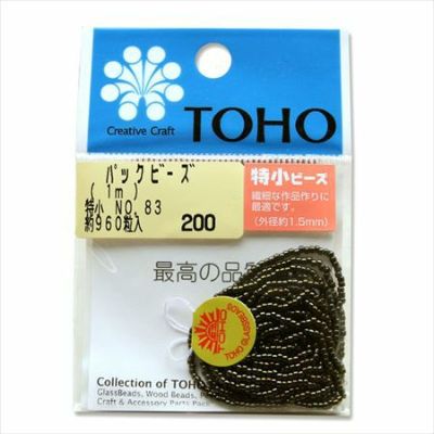 ビーズ 糸通しビーズ 特小　NO.83　玉虫