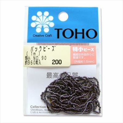 ビーズ 糸通しビーズ 特小　NO.90　玉虫