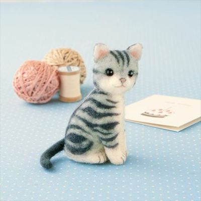 アメリカンショートヘア ハマナカ | つくる楽しみ フェルトキット いぬねこアイテム特集 ペット 動物