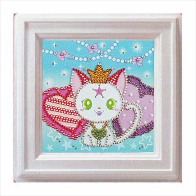 ビーズ手芸 ミニプッシュ キラキラにゃんこ TOHO | つくる楽しみ