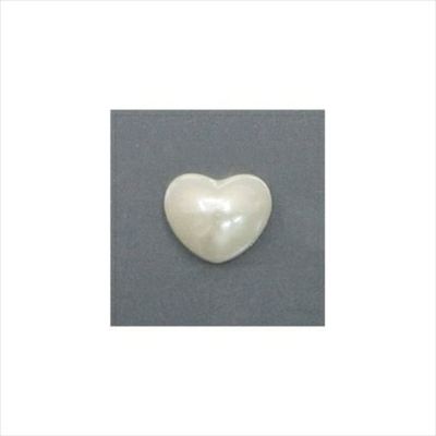 アクセサリー パール ( 10個入 ) ハート 5x6mm | つくる楽しみ