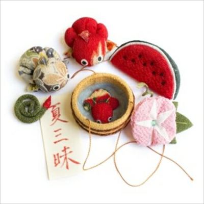 【お得なセット！】ちりめんパーツ しだれ飾り 夏三昧セット| つくる楽しみ