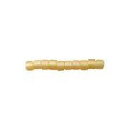 デリカビーズ ●丸 約5g 2.2mm(10/0) ツヤ消 金茶AB| つくる楽しみ