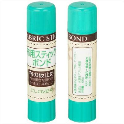 ボンド 接着剤 布用スティックボンド 約6g クロバー