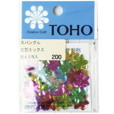 スパングル（スパンコール）花型ミックス| つくる楽しみ