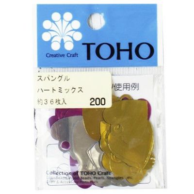 スパングル（スパンコール）ハートミックス| つくる楽しみ ハート バレンタイングッズ