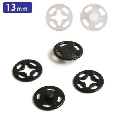 ナイロン スナップ ボタン ぼたん 釦 13mm 10個