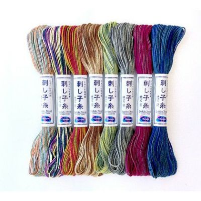 刺し子糸 Sashiko Thread 20m さしこ 刺し子糸 刺し子 刺しゅう 和 オリムパス