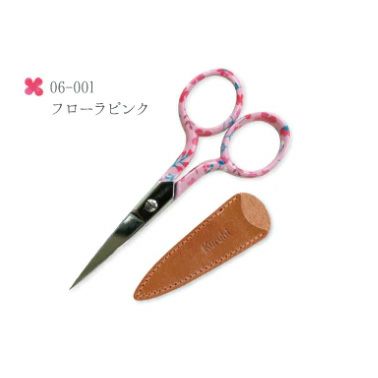 手芸はさみ 105mm ピンク KAWAGUCHI  |つくる楽しみ