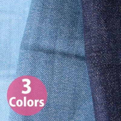 生地 デニム風 Wガーゼ (最低単位30cm~10cm単位の切売り)| つくる楽しみ